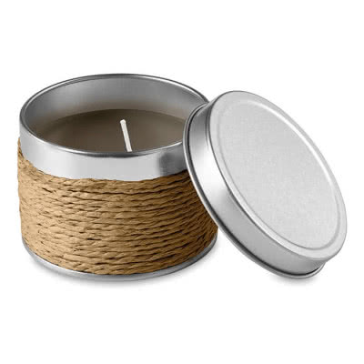 Velas corporativas aromáticas color Marrón