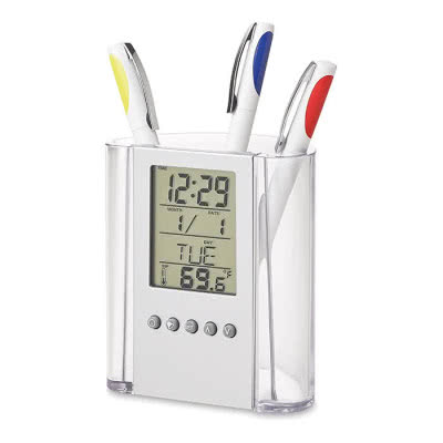 Lapicero personalizado con calendario color Transparente
