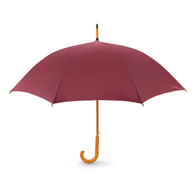 Paraguas personalizado 23'' automático color Burdeos