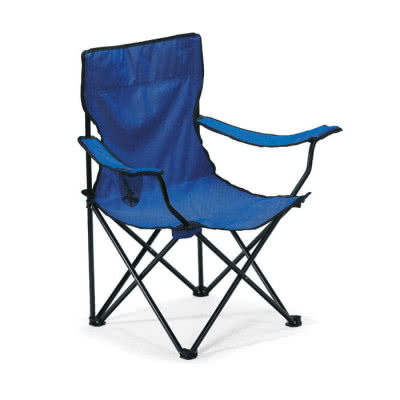 Silla personalizada de camping/playa color Azul