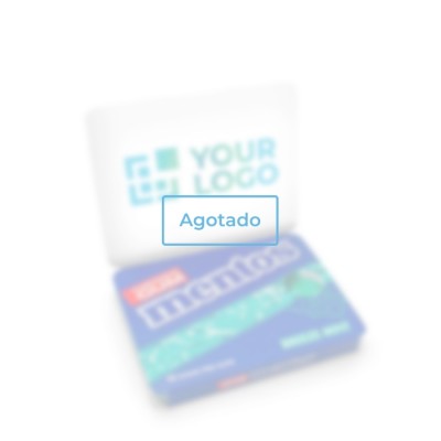Chicles con caja personalizable con logo vista principal - Agotado