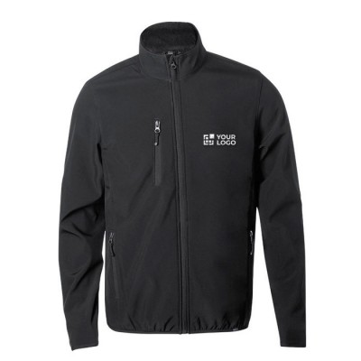Chaqueta impermeable reciclada 300 g/m2 color negro