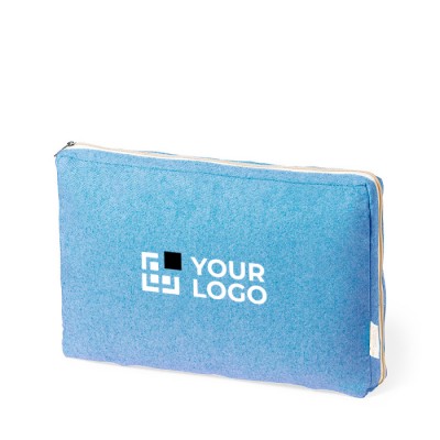 Funda acolchada para ordenador de algodón reciclado GRS 15
