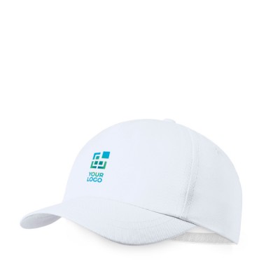 Gorra de poliéster RPET para niños con cierre de velcro
