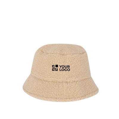 Gorro de sherpa y suave tacto con cordón ajustable interno