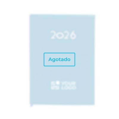 Agenda de tapa rígida de PU con vista diaria en inglés y español B5 vista principal - agotado Agenda de tapa rígida de PU con vista diaria en inglés y español B5 vista principal - agotado