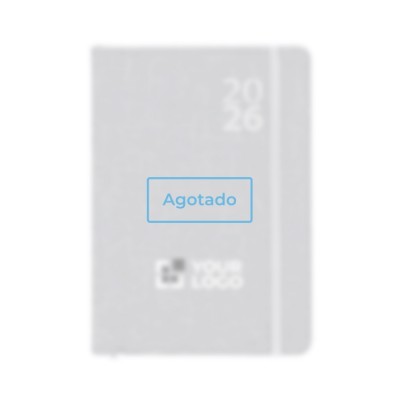 Agenda de RPET con banda a juego vista diaria en inglés y español A5 vista principal - Agotado