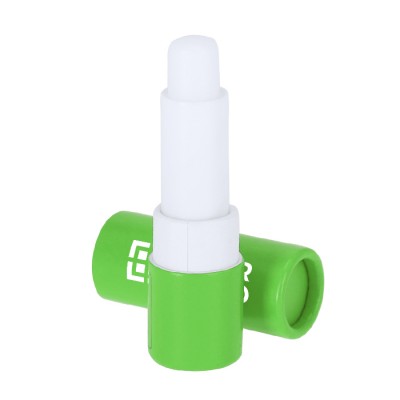 Bálsamo labial con protección SPF 15 en envase de cartón reciclado FSC
