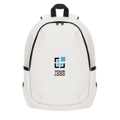 Mochila para portátil de suave PU con cierre invisible 15