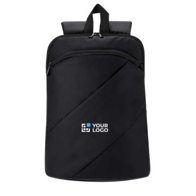 Mochila de PU para portátil con 2 bolsillos frontales invisibles 15'' vista principal