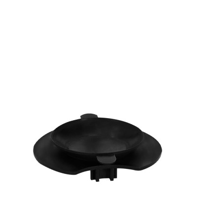 Soporte ventosa de luces de emergencia para superficies no metálicas