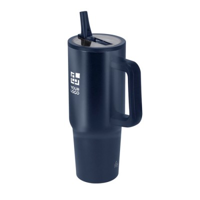 Botella térmica de acero inoxidable con asa de transporte 870ml Botella térmica de acero inoxidable con asa de transporte 870ml