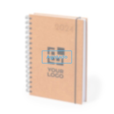 Agenda cuero reciclado agotada
