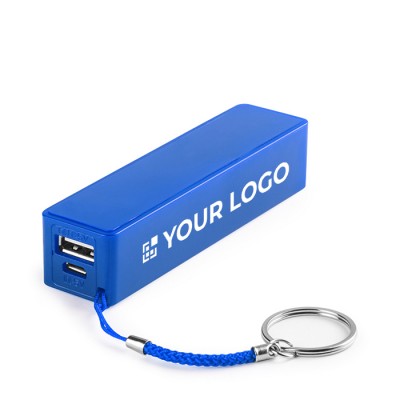 Batería externa personalizable de 2200mAh color negro
