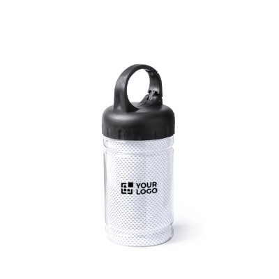 Toalla deportiva de material refrigerante y protección UV50 90x30cm
