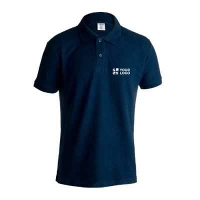 Polos personalizados color azul marino