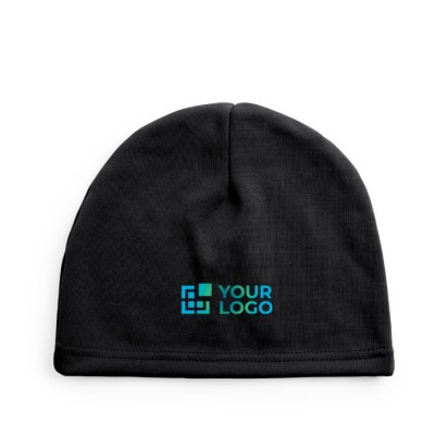 Gorro deportivo para invierno de poliéster y fleece 280 g/m2