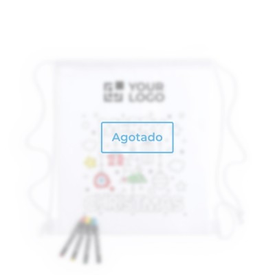 Mochila para colorear diseño Navidad vista principal - agotado