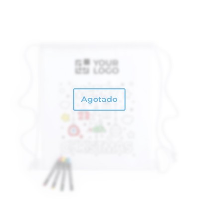 Mochila para colorear diseño Santa Claus vista principal - agotado