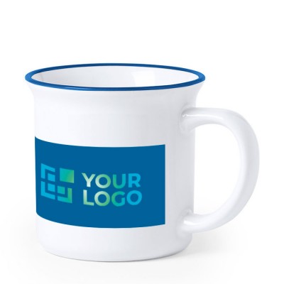 Taza tipo vintage impresión de imagen vista principal