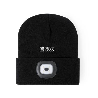 Gorro de invierno para el exterior con iluminación LED integrada
