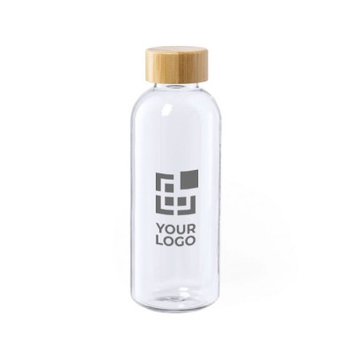 Botellas recicladas personalizadas color transparente