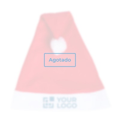 Gorro de Papá Noel de colores vista principal - agotado