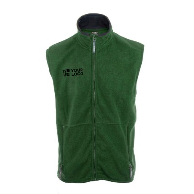 Chaleco merchandising polar 280 g/m2 color verde