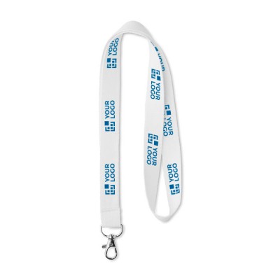 Lanyards de algodón orgánico para eventos