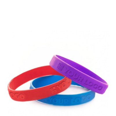 Pulseras fiestas personalizadas alto relieve