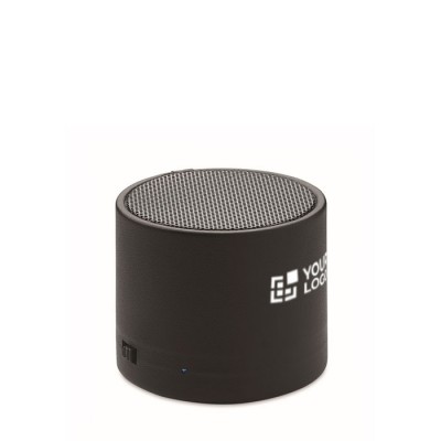 Altavoz inalámbrico con carcasa de material reciclado 3W