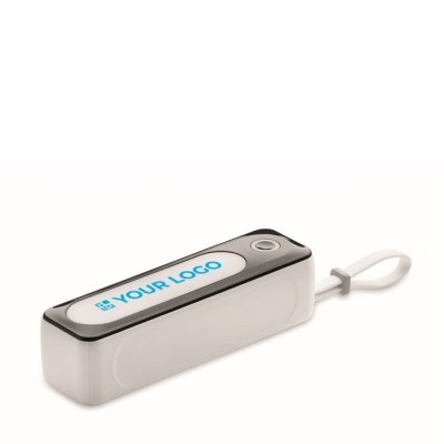 Powerbank con muñequera y cable USB con enchufe tipo C 5.000 mAh