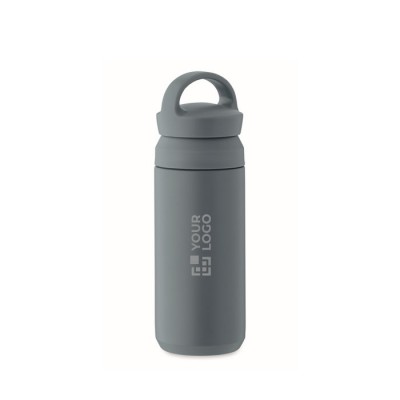 Botella termo pequeña de acero inoxidable anti fugas con asa 320ml