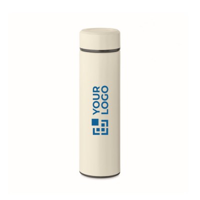 Botella termo de acero inoxidable reciclado con capacidad de 420ml