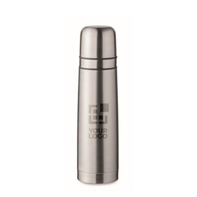 Termo de acero inoxidable reciclado con 2 tazas en la tapa 750ml
