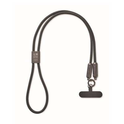 Lanyard para colgar el móvil con cable de carga incluido 60 W
