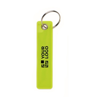 Típico llavero "Remove before flight" reflectante y personalizable
