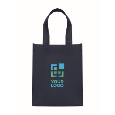 Bolsa pequeña de RPET de varios colores con fuelle inferior 80 g/m2