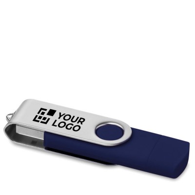 Memorias USB corporativas conexión móvil vista principal