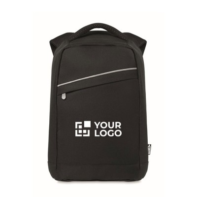 Mochilas personalizables RPET color negro