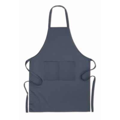 delantales de cocina personalizados 200 g/m2 de color azul primera vista