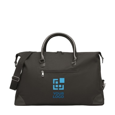 Bolsas de viaje personalizable 340 g/m2 de color negro