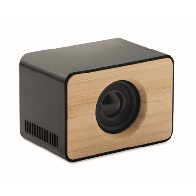 Altavoz con cargador inalámbrico