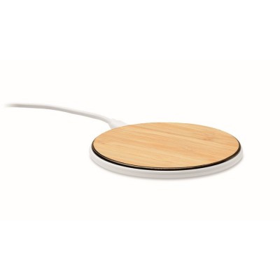 Cargador de bambú con base de ABS