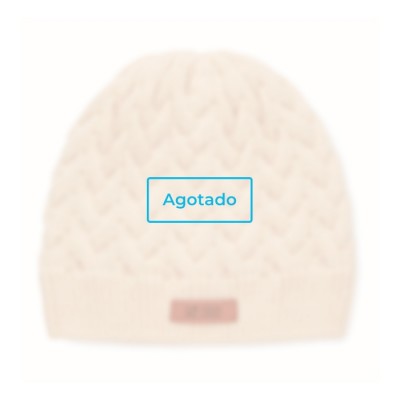 Gorro de punto en RPET vista principal - Agotado Gorro de punto en RPET vista principal - Agotado