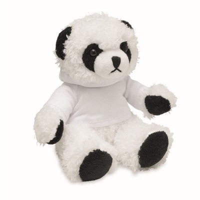 Osito de peluche panda con sudadera