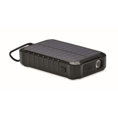 Powerbank solar de 8000 mAh con dinamo