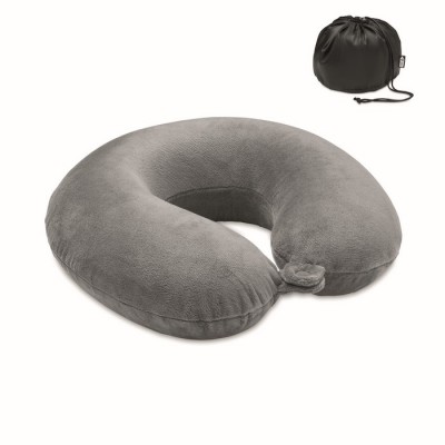 Almohada de viaje de espuma con bolsa
