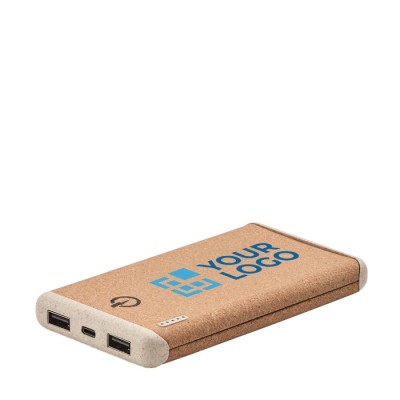 Batería externa de 10000 mAh con corcho