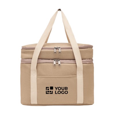 Bolsa nevera con dos compartimentos 320 g/m2 vista principal